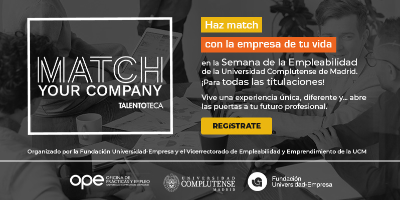 Semana de la Empleabilidad: Match Your Company